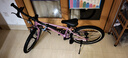 京東京造光羽鋁合金超輕兒童自行車(chē)6-12歲青少年山地車(chē)男女孩20寸冰莓粉 曬單實(shí)拍圖