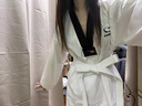 博克瑟·競純棉跆拳道服裝道鞋兒童成人大學生男女初學長袖跆拳道訓練服定制 純棉道服+戰(zhàn)狼道鞋【27-45碼】 XXL【身高173-182cm/鞋碼備注】 曬單實拍圖