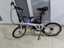 大行（DAHON）D6折疊自行車(chē)20英寸6速入門(mén)級(jí)折疊車(chē)成人學(xué)生通勤休閑單車(chē)KBC061 白色 曬單實(shí)拍圖
