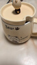 品喻（PINYU）杯子陶瓷馬克杯咖啡杯高顏值帶蓋勺創(chuàng)意水杯茶杯男女家居館卡通熊 曬單實拍圖