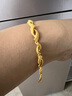周生生永系列  黃金手鏈足金絲帶花手鏈 13115B  計價(jià) 17厘米 - 10.14克(含工費280元) 曬單實(shí)拍圖