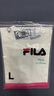 FILA 斐樂官方男子針織短袖衫2025秋新款時尚簡約休閑舒適干爽T恤 云菇白-WT L 175/96A/L 曬單實拍圖