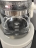 摩飛電器（Morphyrichards）電熱水壺全玻璃恒溫壺家用熱水壺?zé)畨仞B(yǎng)生煮茶壺多段控溫電水壺極速風(fēng)冷沖奶泡奶機(jī)MR5602 1.2L 椰奶白 曬單實(shí)拍圖