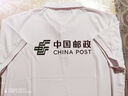 印元堂工服定制印logo工作服定做刺繡短袖文化衫t恤定制翻領(lǐng)班服印字 白色 L 曬單實(shí)拍圖