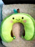 可愛(ài)卡通u型頭枕記憶棉可拆洗午睡飛機坐車(chē)旅行U形枕頭護頸部靠枕 【PP棉】灰色 曬單實(shí)拍圖