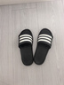 何金昌拖鞋男 居家休閑浴室涼拖鞋男防滑戶外沙灘鞋男增高4CM 黑/藍(lán)C1081B0012D 37 曬單實(shí)拍圖