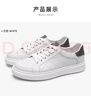 金利來(lái)（Goldlion）【斷碼清倉(cāng)】男鞋休閑鞋輕便舒適簡(jiǎn)約百搭板鞋G500430642BBA白42 曬單實(shí)拍圖