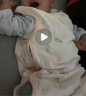 巴厘小豬涼感天竹紗寶寶家居服夏季薄款空調(diào)服男女童兩件套夏天兒童套裝 水中精靈-藍(lán) 90 曬單實(shí)拍圖