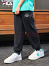 FILA KIDSx原田治聯(lián)名系列斐樂(lè)兒童長(zhǎng)褲2025年夏季中大童褲子 曬單實(shí)拍圖