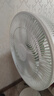 美的（Midea）【幸運(yùn)草安睡1S】一級(jí)能效直流變頻聲控電風(fēng)扇家用遙控臥室靜音落地扇臺(tái)式桌面抗菌大風(fēng)力轉(zhuǎn)頁(yè)扇 曬單實(shí)拍圖