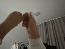 果殼（Gukoo）情侶睡衣夏新款全棉企鵝小飛袖女家居服短袖男套裝 黑色 女  M  曬單實(shí)拍圖