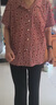 奉孝奶奶裝夏季套裝2025新款短袖襯衫褲子兩件套中老年人女裝夏天衣服 曬單實(shí)拍圖