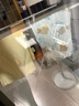 全棉時(shí)代嬰兒紗布方枕1-3歲兒童枕芯枕套幼兒園枕頭套裝3件套 熊熊下午茶 曬單實(shí)拍圖