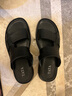 他她（TATA）2025夏商場(chǎng)同款時(shí)尚百搭厚底涼鞋男新款73X01BL5 黑色 42 曬單實(shí)拍圖