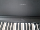 雅馬哈（YAMAHA）P-143電鋼琴 88鍵重錘鍵盤 便攜式成人兒童電鋼琴定制木架+三踏板 曬單實(shí)拍圖
