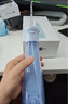 博皓（prooral）【正畸適用】沖牙器手持立式洗牙器聲波微氣泡水牙線5025Plus天空藍(lán) 【牙齒沖洗器】 曬單實(shí)拍圖