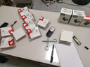 德力西（DELIXI）開關(guān)插座 295超薄啞光磨砂大板 86型墻壁電源開關(guān) 空白面板漢玉白 曬單實拍圖