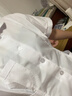 北羅護(hù)士服短袖分體套裝定制印logo夏季工作服醫(yī)院牙科口腔月子中心女 【薄款透氣】娃娃領(lǐng)上衣 藍(lán)色 M 曬單實(shí)拍圖