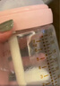 歐貝妮奶瓶配件  玻璃瓶身原裝配件 2082玻璃瓶身210ML+粉色螺牙 曬單實(shí)拍圖