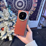 適用于vivoxfold5殼vivo xfold5折疊屏yl新款防摔超薄全包保護(hù)套 【瑞紅-高清款】輕奢手感殼膜一 vivo x fold5 曬單實(shí)拍圖