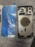 Z適用蘋(píng)果12iphone12promax后蓋總成拆機(jī)中框原裝邊框12mini 12promax黑色原拆85新 曬單實(shí)拍圖