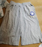 真維斯童裝男童褲子夏季2026年新款兒童短褲純棉夏裝運動(dòng)褲中大童寬松五分褲 黑/JW字母K-灰/藍W字母K 160 曬單實(shí)拍圖