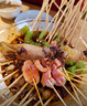 連海肴滿籽海兔羔魷串/魷魚串 大號(hào)筆管魚串 鐵板燒烤火鍋露營食材 滿籽海兔串【30串】 1500g(凈重) 曬單實(shí)拍圖