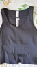 lululemon丨Logo Charm 女士前胸系帶設(shè)計羅紋背心 LW1EUBS 石墨灰 線上專售 M /8 曬單實拍圖