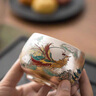 希爾庫班鎏銀龍鳳呈祥大號羅漢杯陶瓷家用主人杯個(gè)人專(zhuān)用品茗杯功夫茶具 鎏銀龍鳳呈祥主人對杯 禮盒裝 曬單實(shí)拍圖