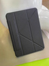 秉陽(yáng)適用iPad Air1/Air2 9.7英寸保護套2017/18款磁吸拆分百變Y折超強防彎亞克力帶筆槽全包翻蓋防摔殼 黑色-Y折【磁吸分離】 iPad Air1/Air2 【9.7英寸】 曬單實(shí)拍圖
