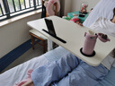所福床上餐桌病床老人專用移動升降醫(yī)用護理桌孕婦月子病人適老吃飯桌 【基礎(chǔ)款】床邊桌 白色 曬單實拍圖
