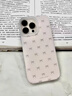 巴蒂尼 適用蘋(píng)果16promax手機殼iphone15珍珠蝴蝶結掛件14簡(jiǎn)約新款13全包防摔14pro網(wǎng)紅女款 閃粉鏡圈+掛件 iPhone 16 曬單實(shí)拍圖