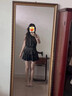 JIOESC無袖掛脖背心高腰女夏季千金感荷葉邊蓬蓬蛋糕半身短裙氣質(zhì)兩件套 流光香檳套裝 S 85-96斤 曬單實拍圖