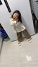 班喜迪女童連衣裙夏裝2025新款洋氣女寶寶公主裙夏季兒童背心裙子小童裝 紫色 120 曬單實(shí)拍圖