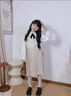 PureShare蓬紗館 女童學(xué)院風(fēng)套裝2025春夏新款兒童jk套裝女孩春裝 鬼馬少女短袖襯衫 110 曬單實(shí)拍圖