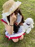 馨瑞緣（XINRUIYUAN）甜美可愛(ài)Lolita洛麗塔小飛袖連衣裙夏季新款收腰顯瘦蓬蓬裙 連衣裙[高品質(zhì)] S 曬單實(shí)拍圖