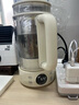 美的（Midea）養(yǎng)生壺 雙層防燙煮茶壺 24h預(yù)約燒水壺12小時恒溫電熱水壺抗菌316L花茶壺煮茶器 國家補貼YSAS0801 曬單實拍圖