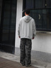 Gap【情人節(jié)】男女裝秋季新款印花抓絨寬松運(yùn)動(dòng)連帽衫衛(wèi)衣786920 灰色 XL (180/100A) 亞洲尺碼 曬單實(shí)拍圖