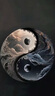 澤藝緣（假一賠萬）金絲楠陰沉木烏木雕刻雙龍戲珠2.0佛珠男士手串 曬單實拍圖