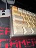 狼蛛（AULA）HERO 68HE Ultra鋁坨坨磁軸鍵盤RT電競游戲客制化機械有線RGB燈效萬磁王軸無畏契約8K回報率 68Ultra 陽極暖銀【玉皇磁軸】碳定位板 曬單實拍圖