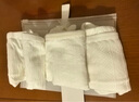 帕蘭朵【A類棉0染棉】?jī)?nèi)褲女中腰透氣4條裝純棉聚乳酸抗菌白色三角褲 XL 曬單實(shí)拍圖