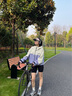 phenix菲尼克斯連帽沖鋒衣短耐磨沖鋒衣女運(yùn)動(dòng)春秋防水登山硬殼休閑外套 白/紫 M 曬單實(shí)拍圖