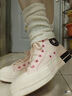 匡威（Converse）蛇年限定款1970s金色蛇紋米紅高幫男女帆布鞋A13348C 蛇年限定米紅高幫A13348C 43 曬單實(shí)拍圖