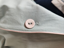 嫚熙（EMXEE）嫚熙春夏薄款純棉月子服孕婦哺乳睡衣產(chǎn)后產(chǎn)婦家居服 貓咪款藍(lán)色-兩件套-帶哺乳口 L【合適120-145斤 Supima棉】 曬單實拍圖