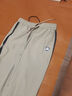 大嘴猴（paul frank）休閑褲男士冰絲褲子男夏季薄款寬松束腳褲運動(dòng)男褲 淺灰色 4XL 曬單實(shí)拍圖