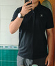 卡爾美（KELME）運(yùn)動POLO衫男士翻領(lǐng)運(yùn)動T恤夏季純色女士 透氣速干定制短袖 男 藏青 L 曬單實拍圖