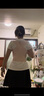 背背佳白鹿同款無痕S1隱形矯姿帶女士開肩改善塌背端正姿勢帶蜜桃粉M 曬單實拍圖