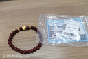 ALLOVE四葉草黃金手鏈女轉(zhuǎn)運(yùn)珠朱砂手串七夕情人節(jié)禮物送女朋友老婆生日 曬單實(shí)拍圖