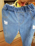 贏(yíng)一貝（Yingyibei）女童牛仔褲春秋款兒童秋裝長(cháng)褲小女孩休閑褲韓版童裝寶寶秋季褲子 曬單實(shí)拍圖