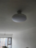 佑家吸頂隱形風(fēng)扇燈餐廳家用變頻的電扇燈臥室客廳吊扇燈 四葉42寸72w全光譜（不含安裝） 曬單實(shí)拍圖